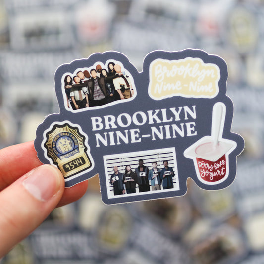 Detective TV Show Waterproof Sticker