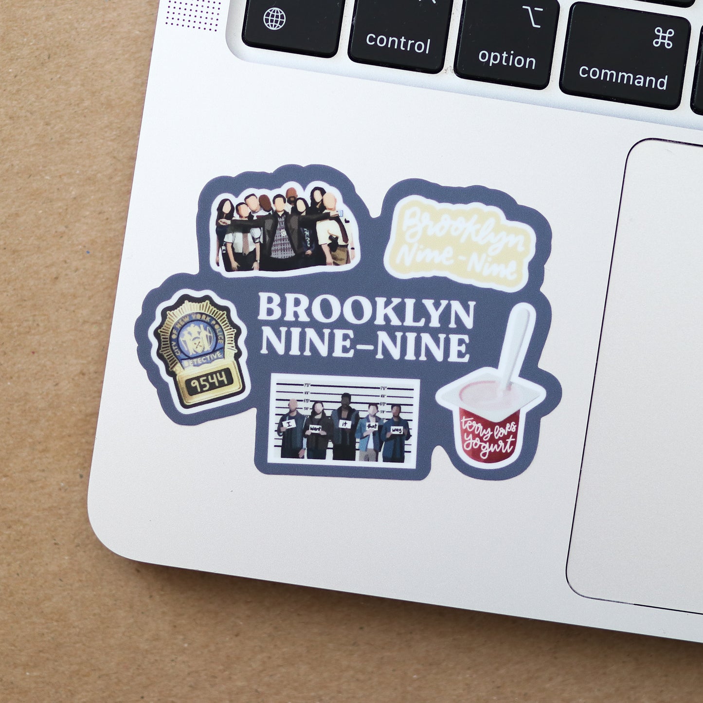 Detective TV Show Waterproof Sticker