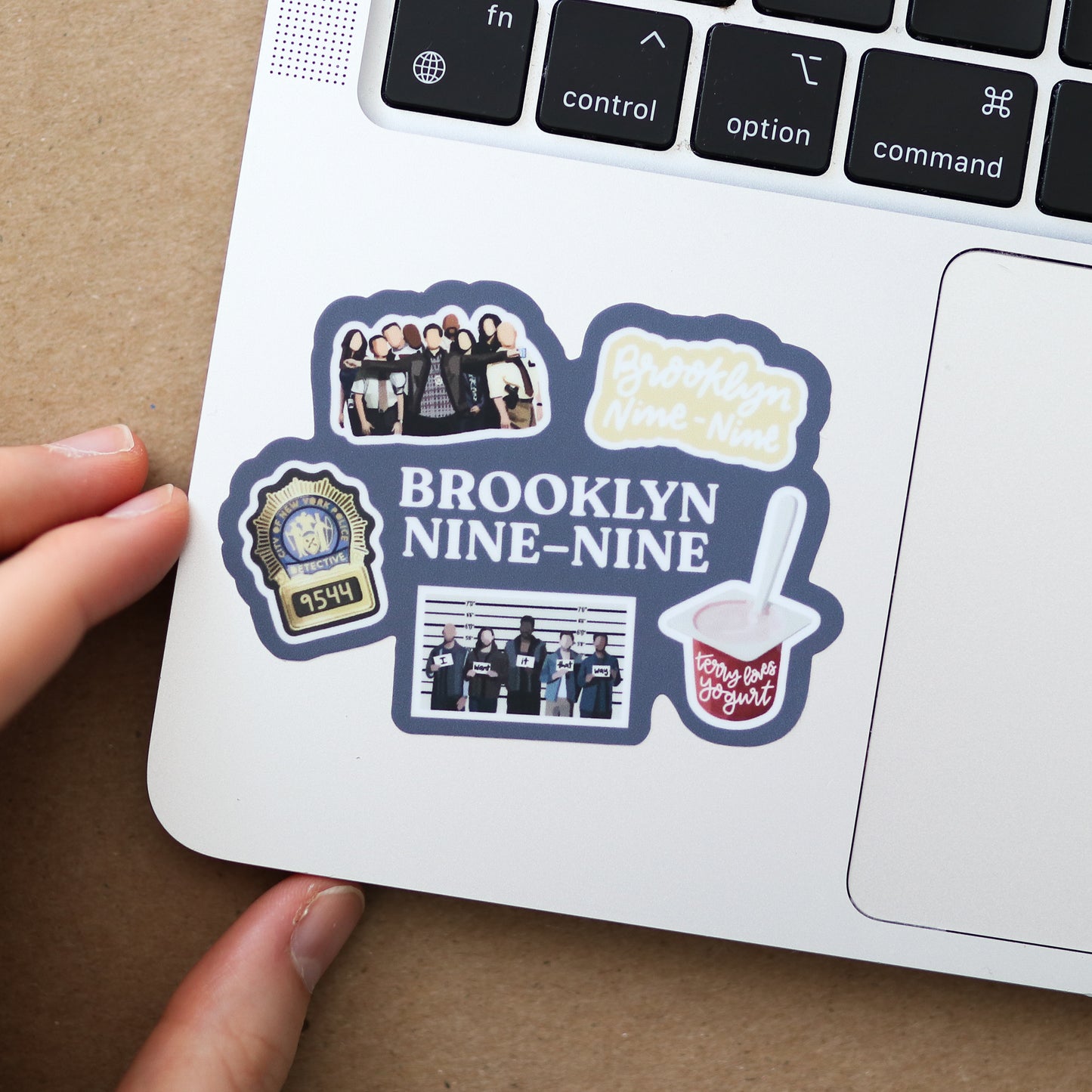 Detective TV Show Waterproof Sticker