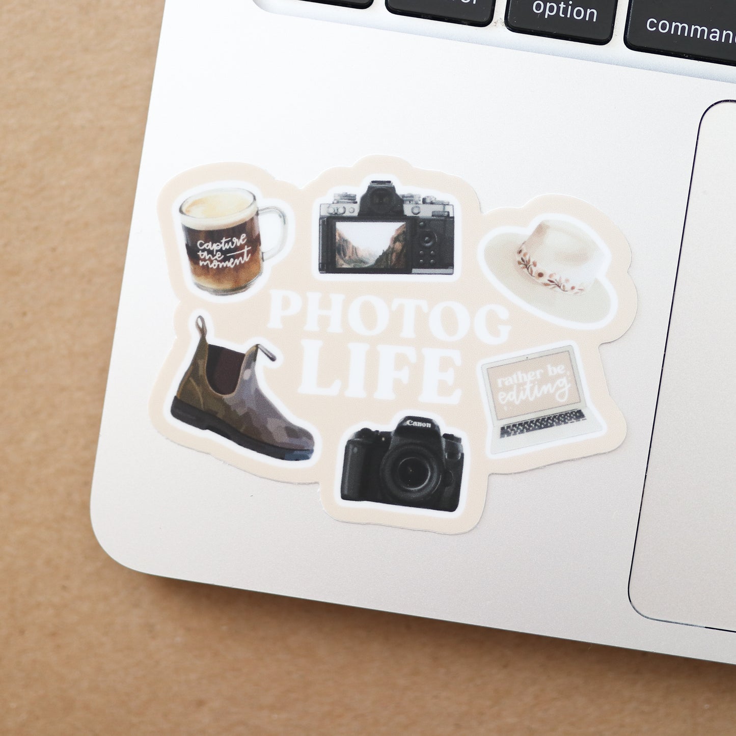 Photographer Life Waterproof Sticker