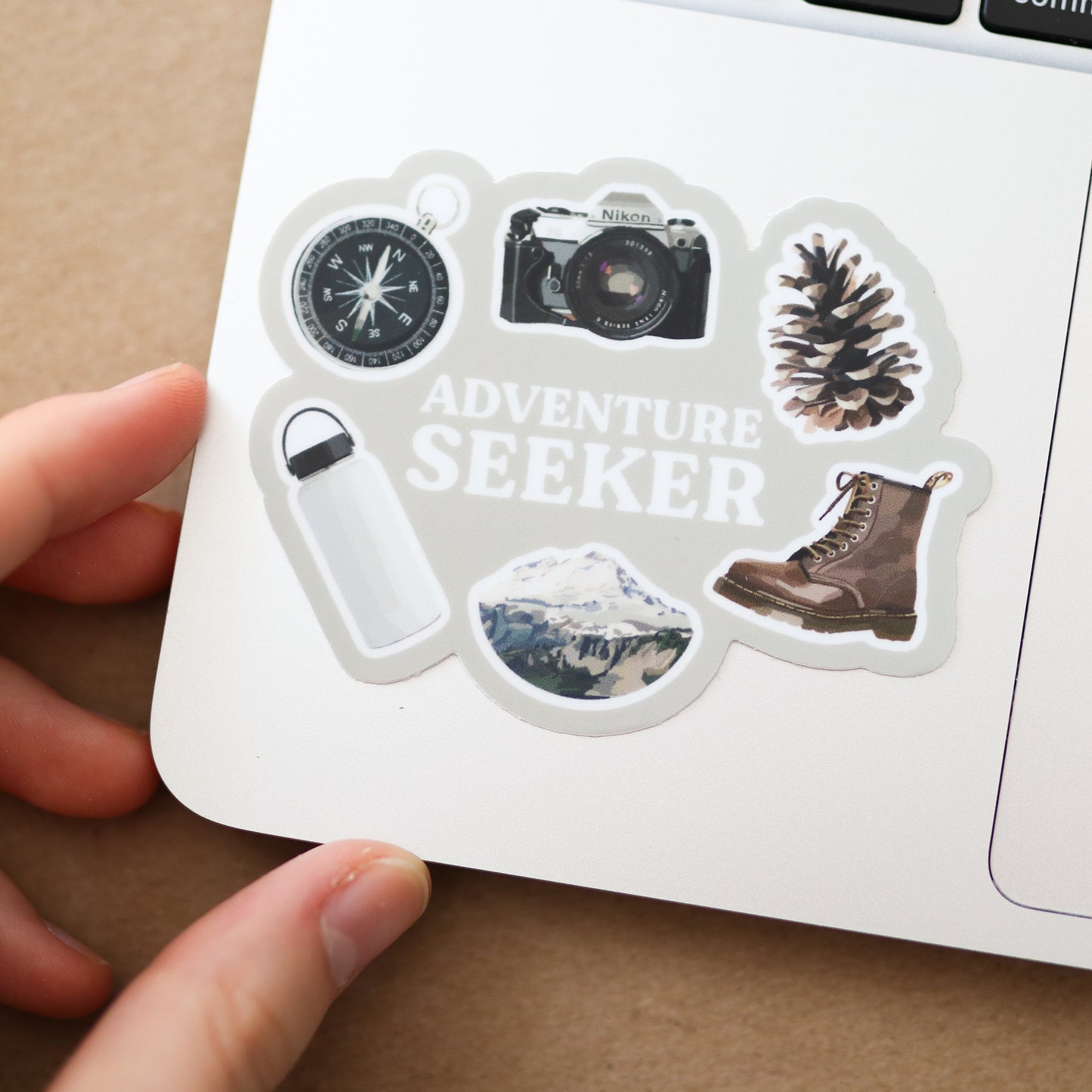 Adventure Seeker Waterproof Sticker