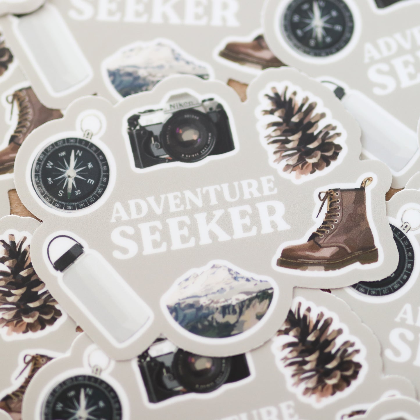 Adventure Seeker Waterproof Sticker