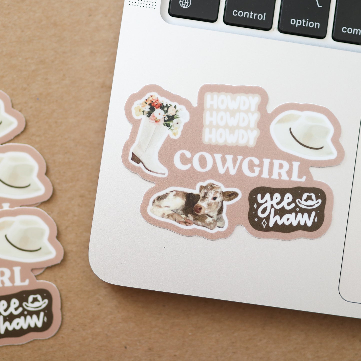 Cowgirl Waterproof Sticker