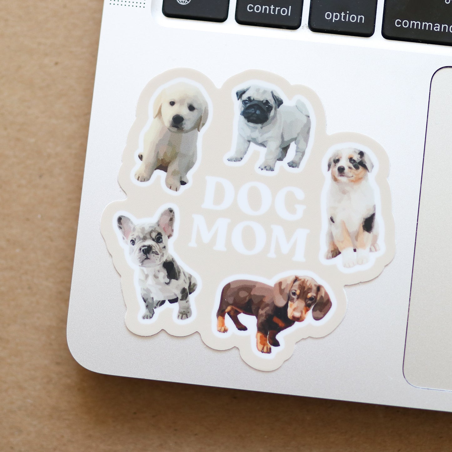 Dog Mom Waterproof Sticker