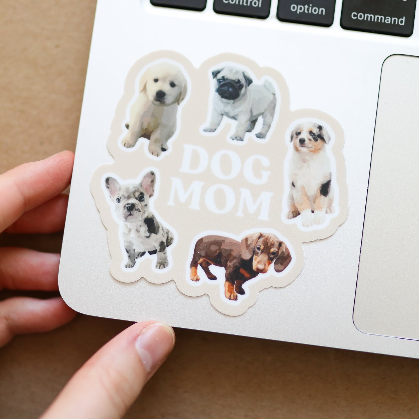 Dog Mom Waterproof Sticker