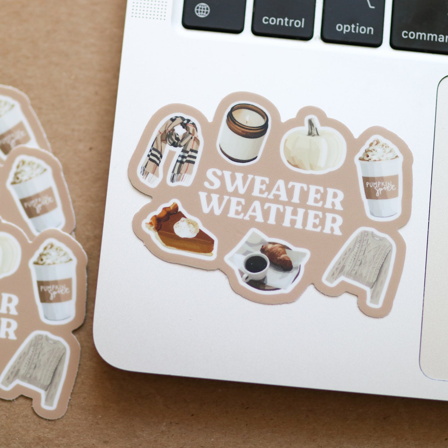 Sweater Weather Waterproof Sticker