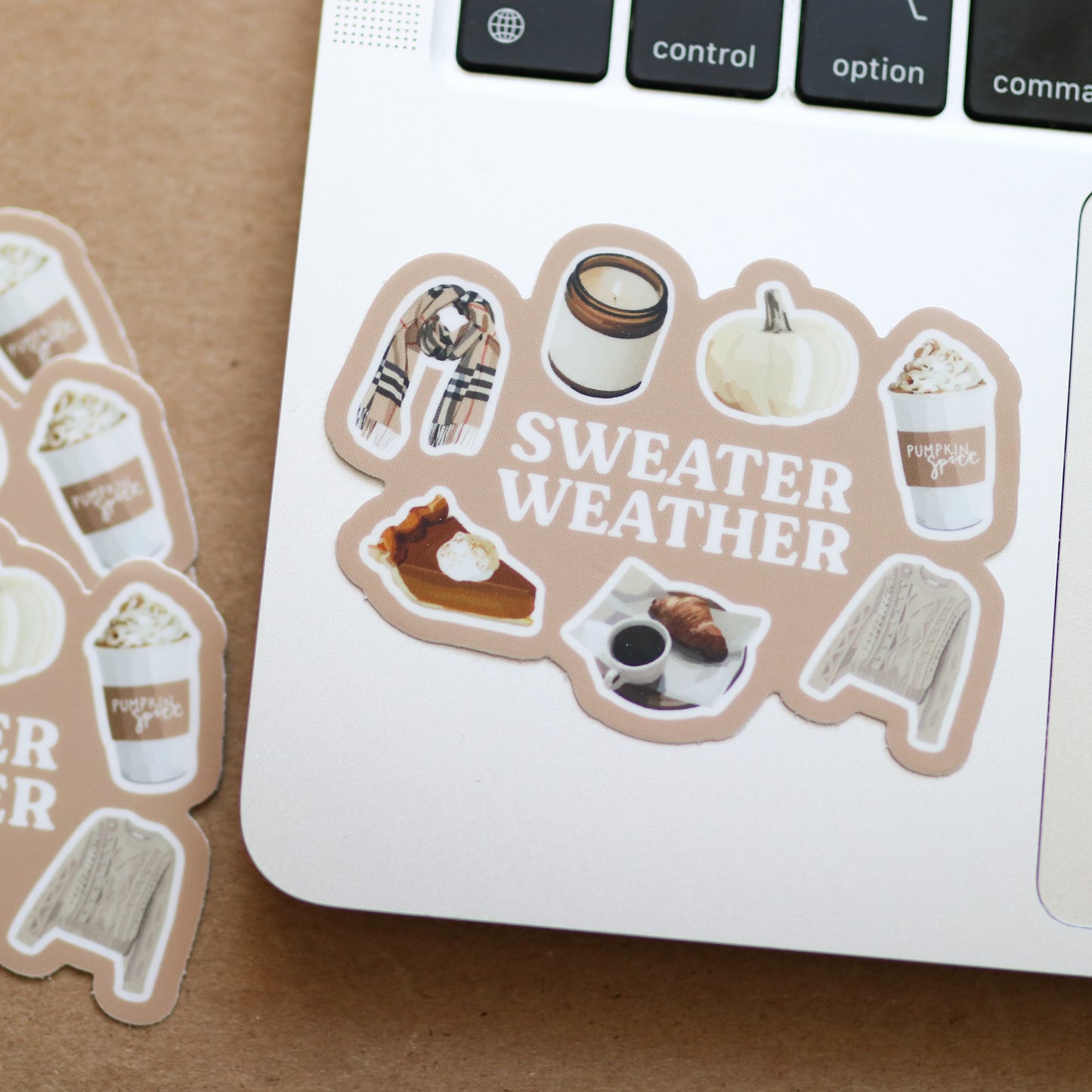 Sweater Weather Waterproof Sticker