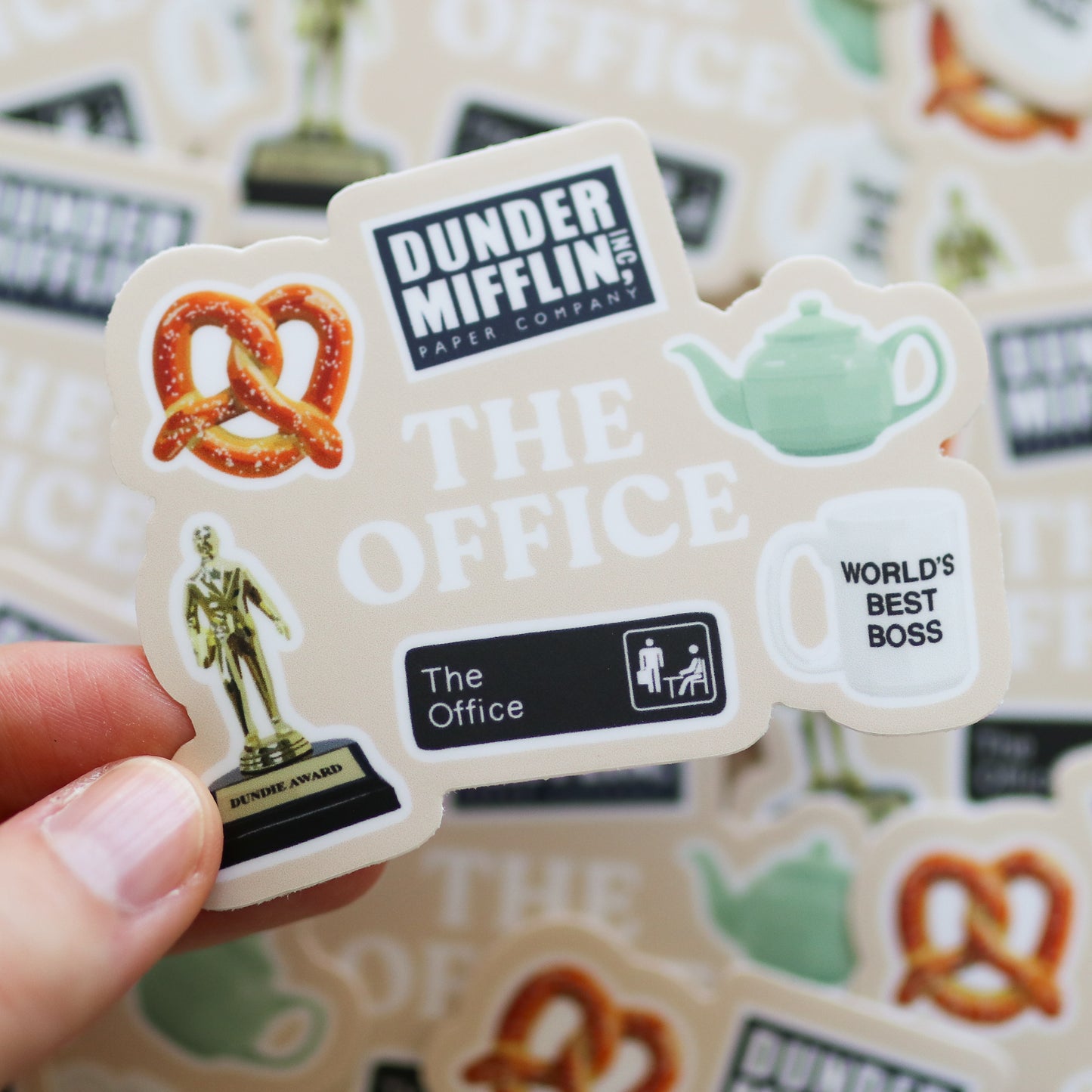 Office TV Show Waterproof Sticker