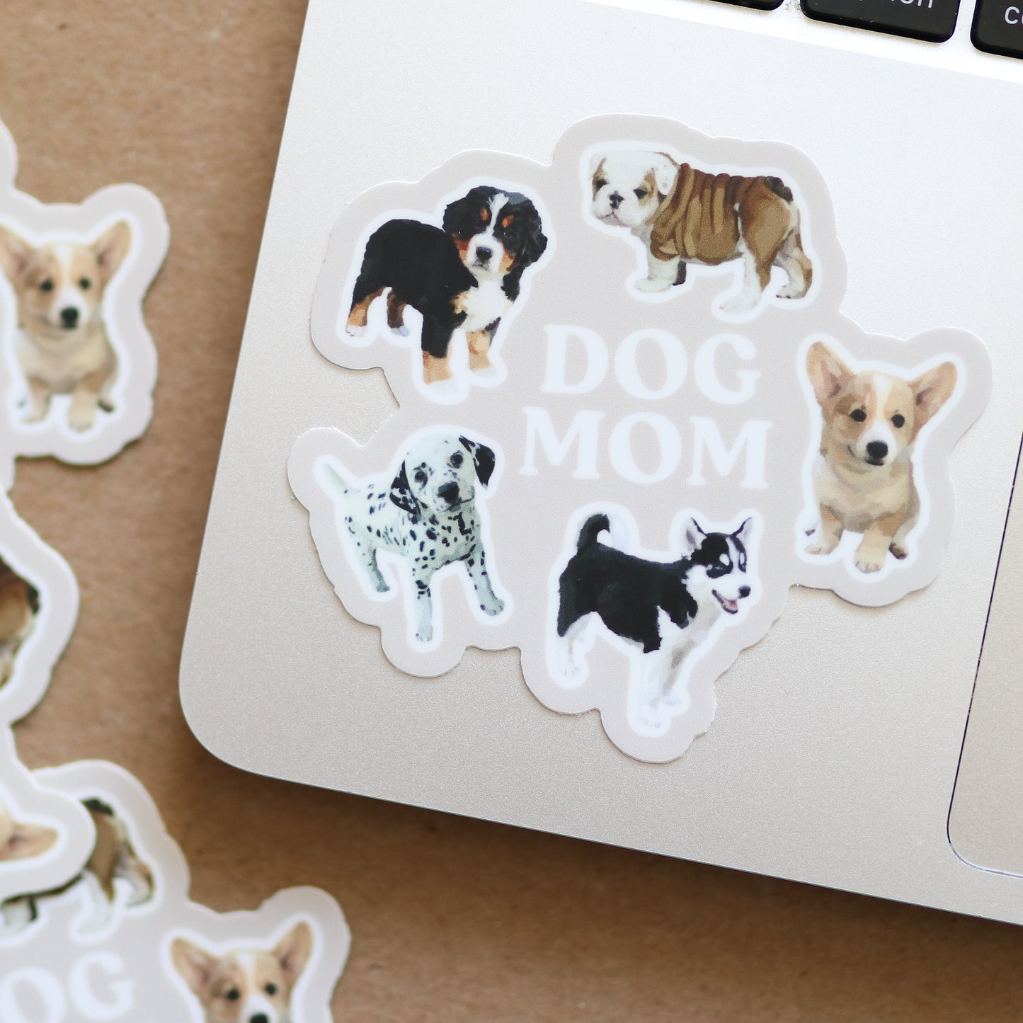 Dog Mom Waterproof Sticker