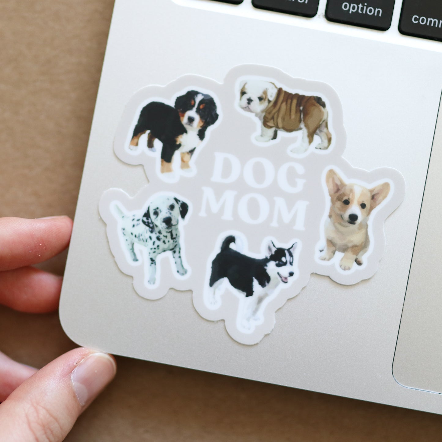 Dog Mom Waterproof Sticker