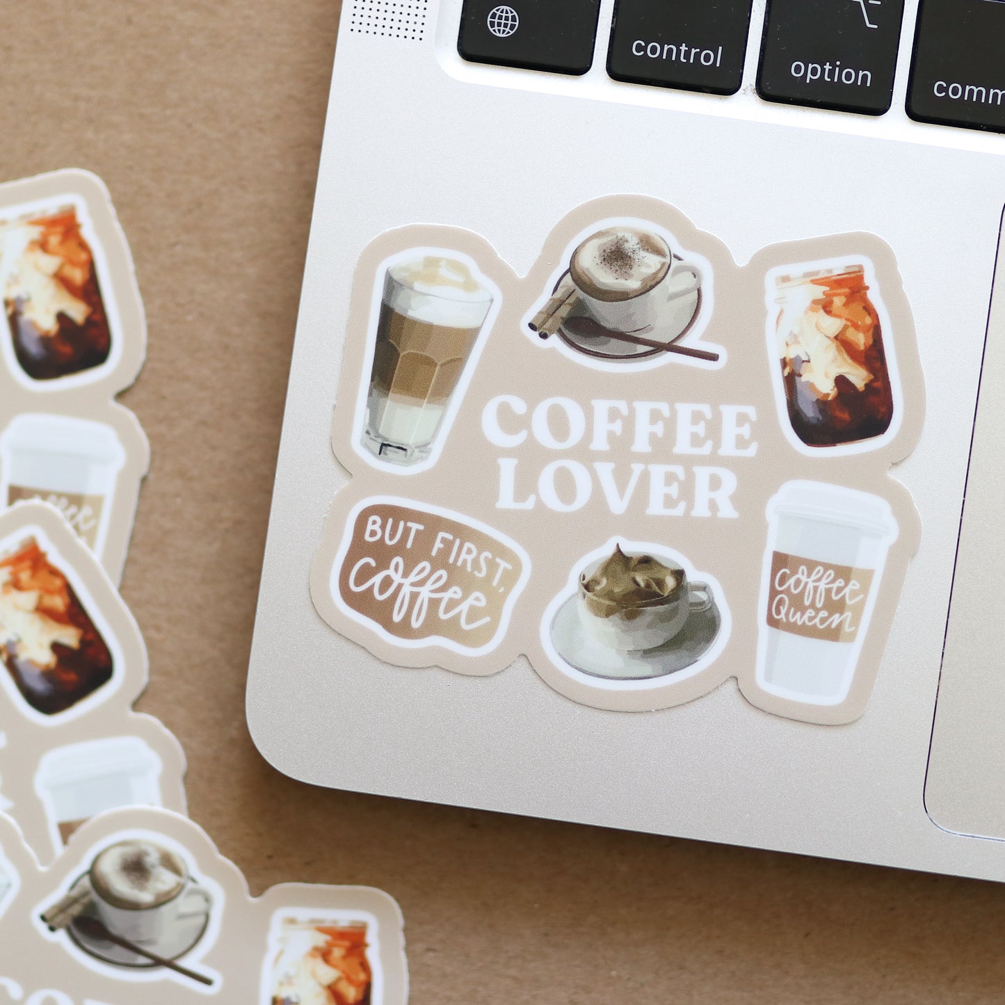 Coffee Lover Waterproof Sticker