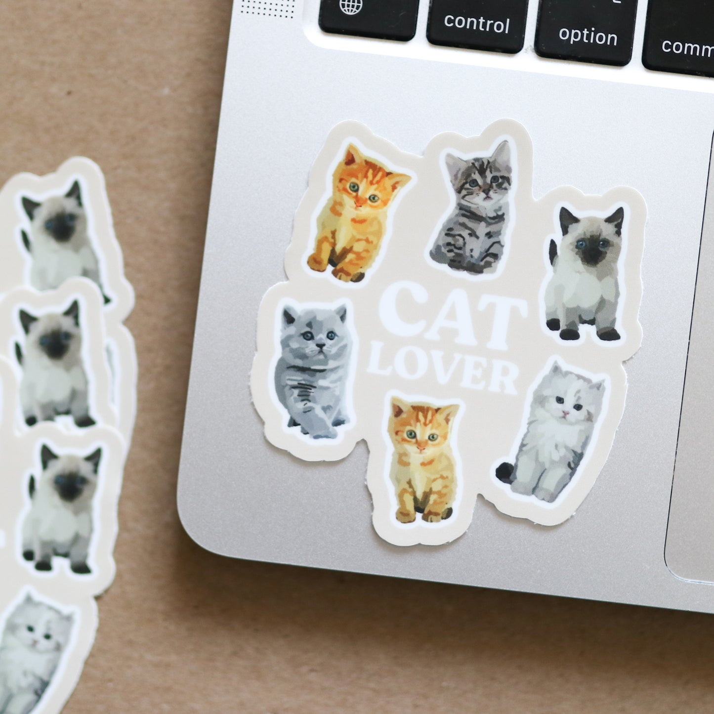 Cat Lover Waterproof Sticker