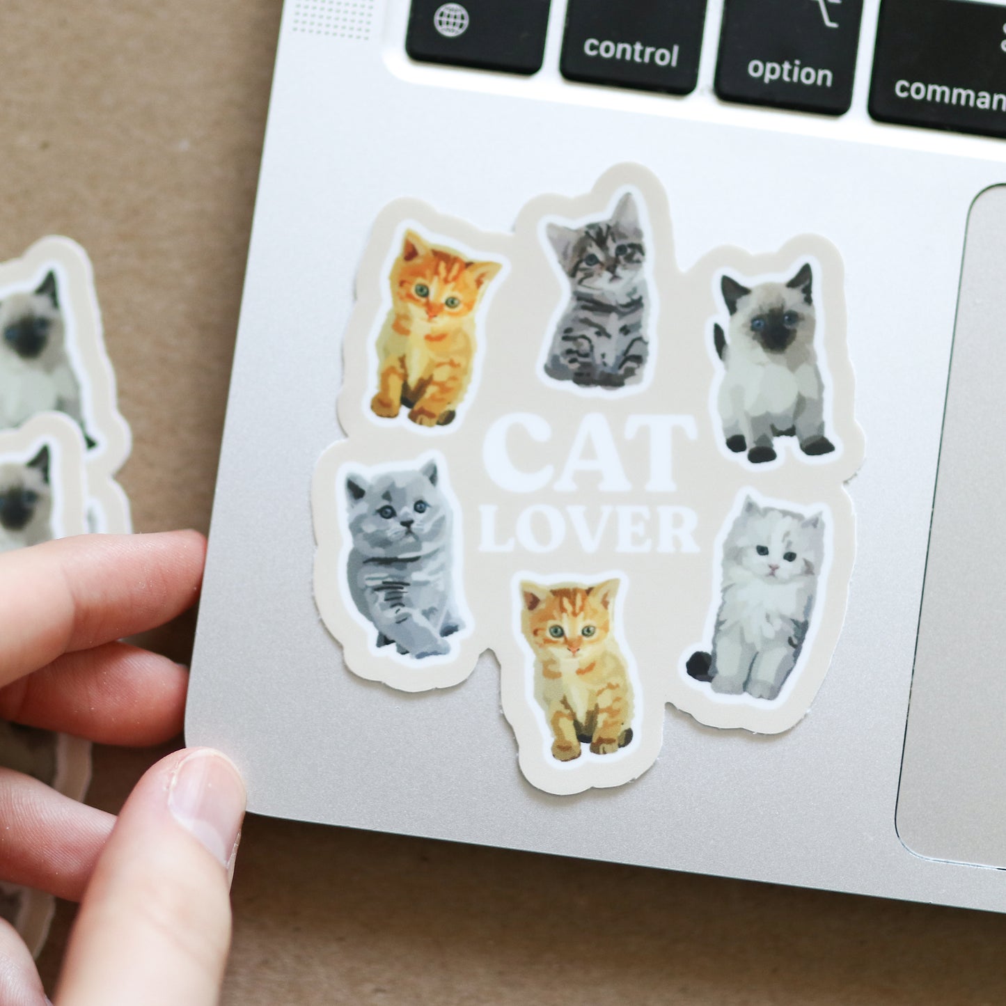 Cat Lover Waterproof Sticker