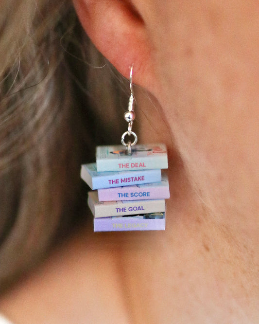 Off-Campus Series Bookish Earrings