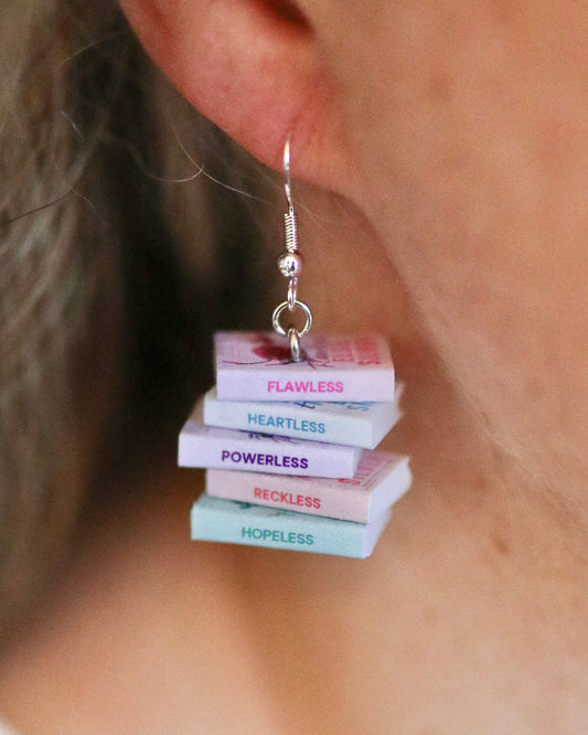 Chestnut Springs Bookish Earrings
