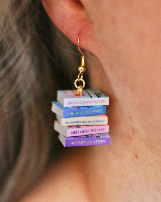 Carley Fortune Bookish Earrings