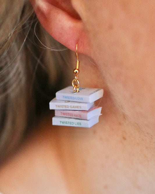 Twisted Love Bookish Earrings