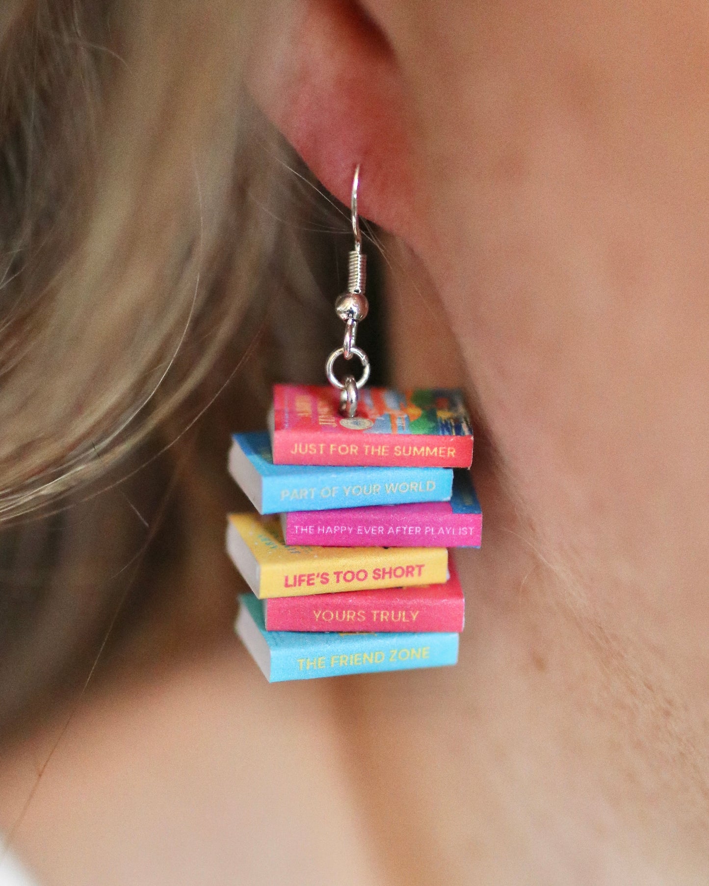 Abby Jimenez Bookish Earrings