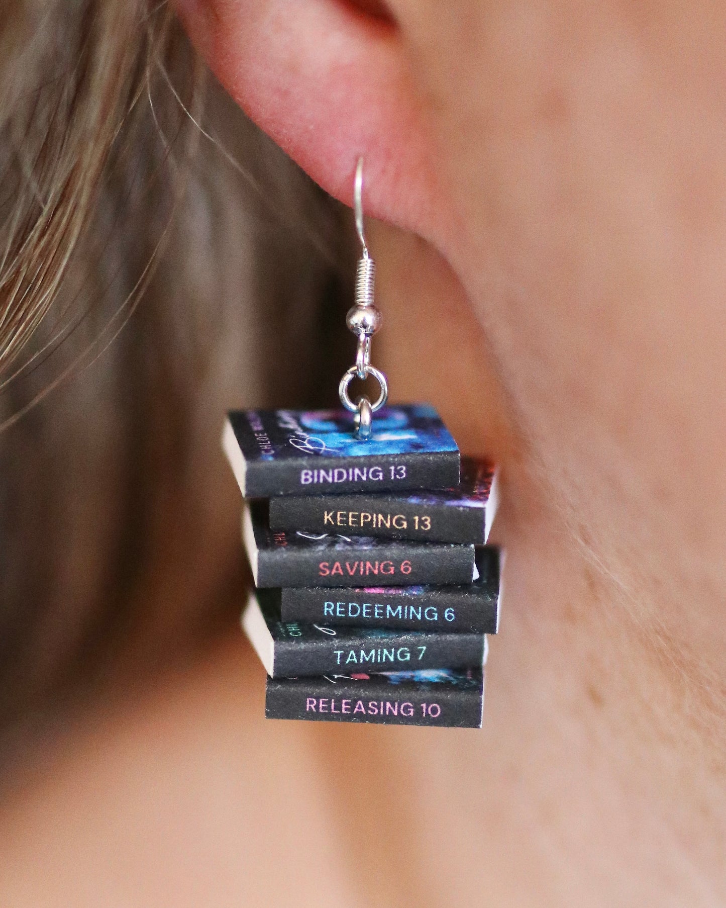 Boys of Tommen Bookish Earrings