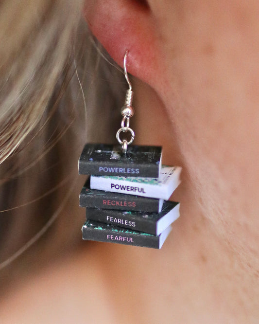 Powerless Bookish Earrings