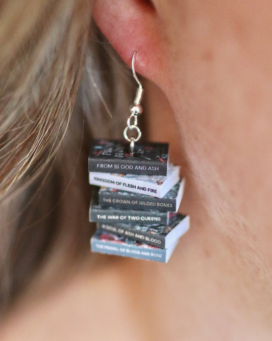 Jennifer L. Armentrout Bookish Earrings