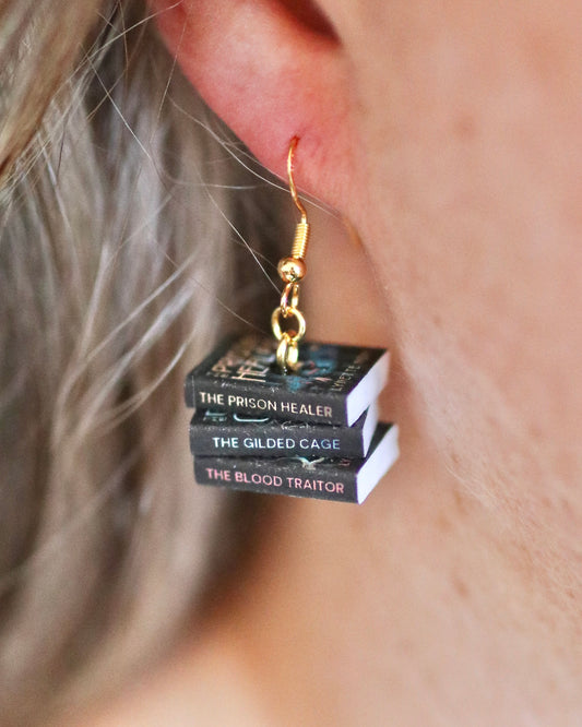 The Prison Healer Bookish Earrings