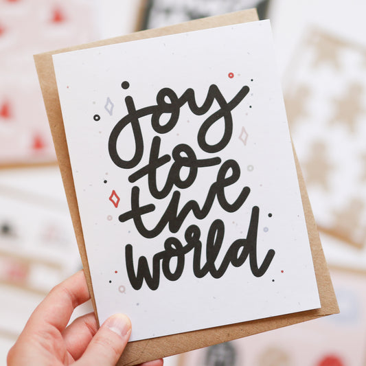 Joy to the World Card