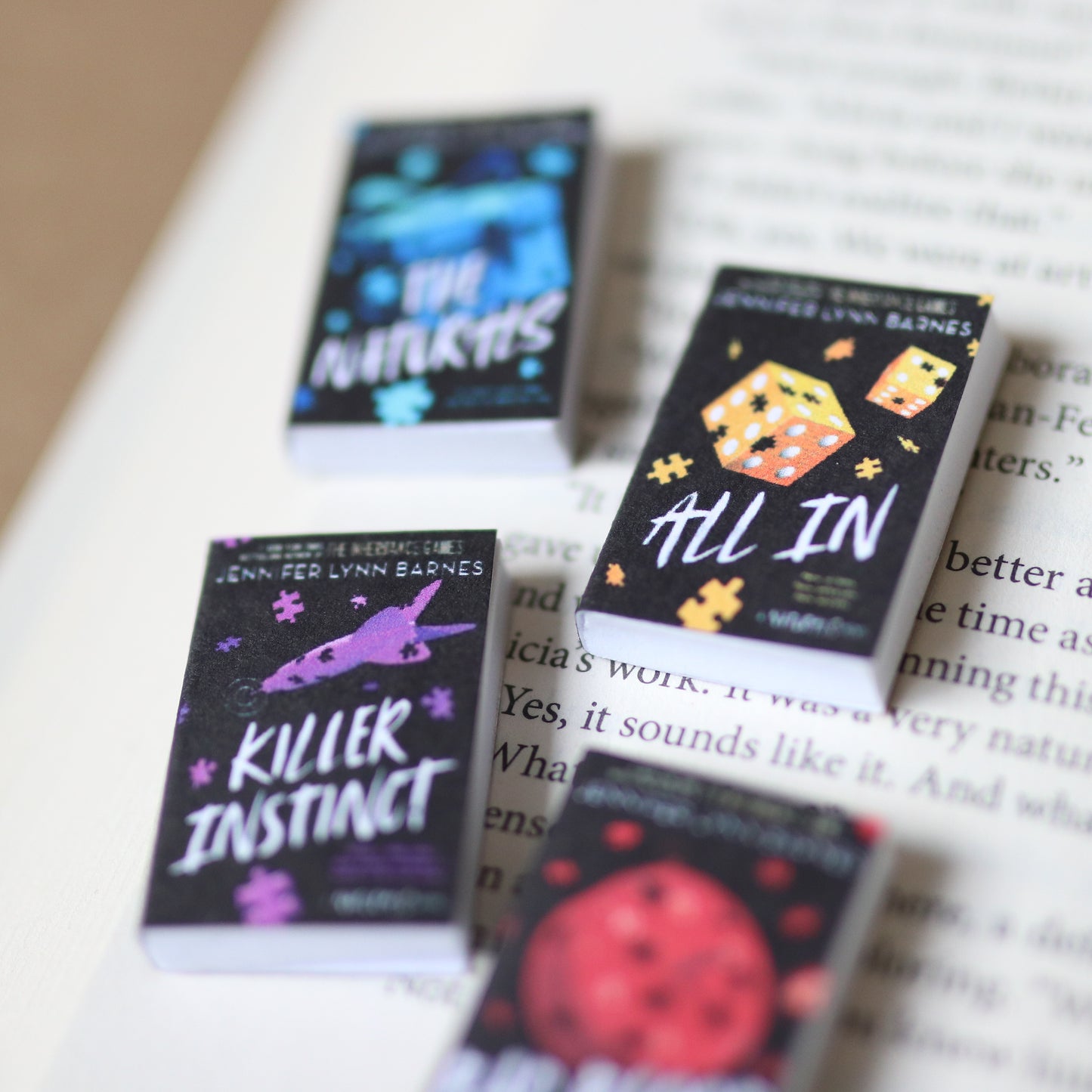 Handmade MINI The Naturals Series Books (set of 4 mini books)
