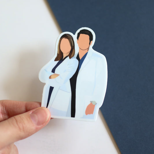 Doctors Waterproof Sticker