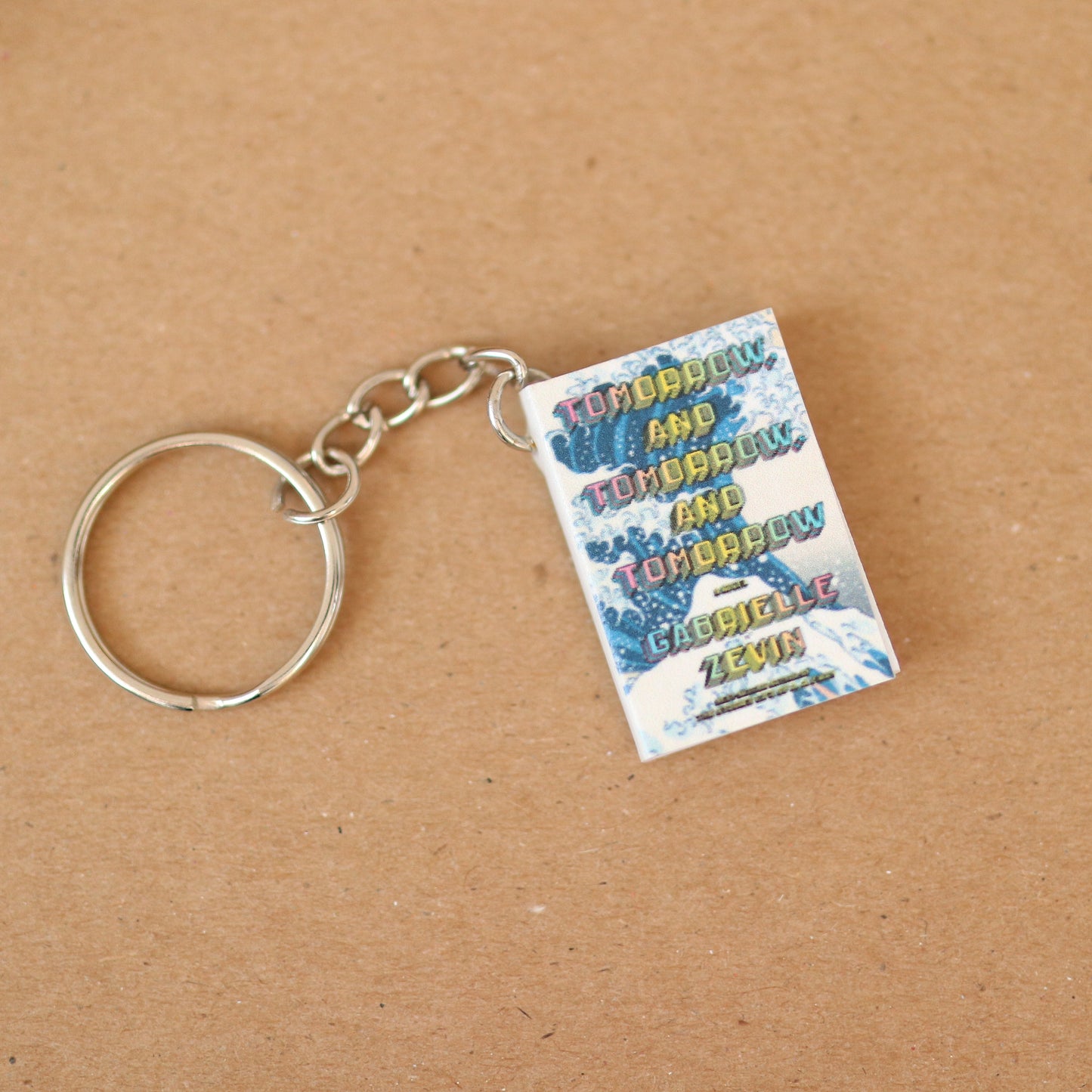 Mini Tomorrow Tomorrow and Tomorrow Book Keychain