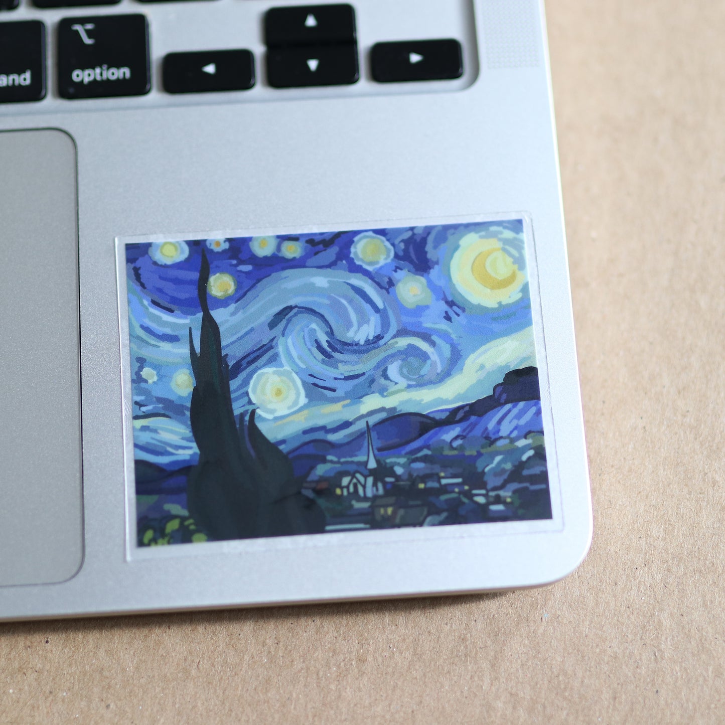 Starry Night Clear Sticker