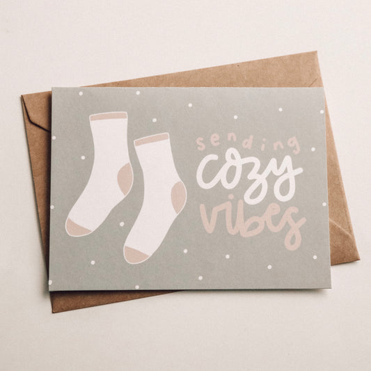 Sending Cozy Vibes Card