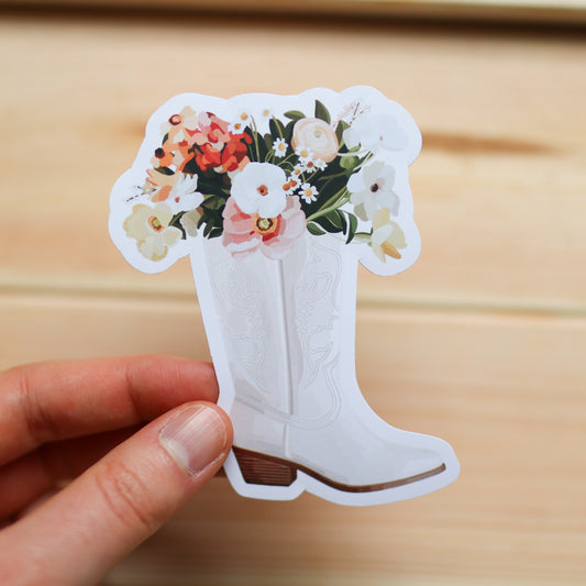 Flower Cowgirl Boot