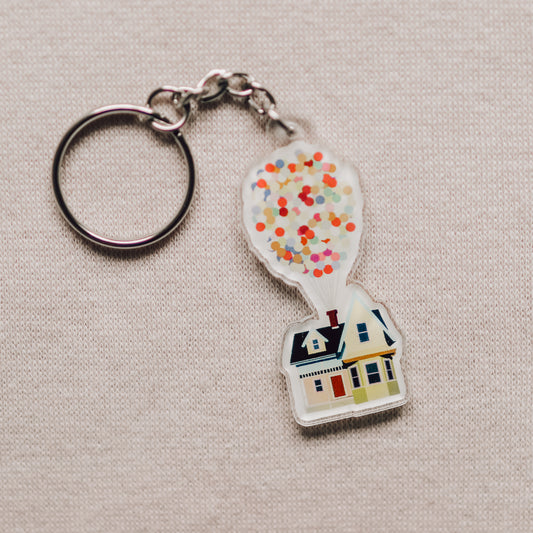 House Acrylic Keychain