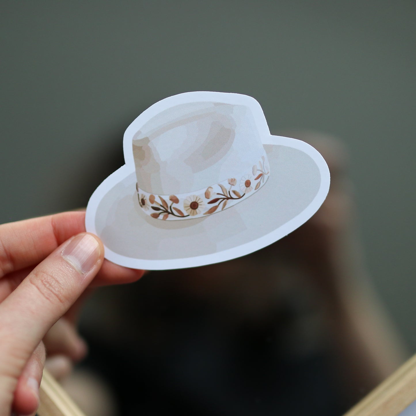 Floral Fedora