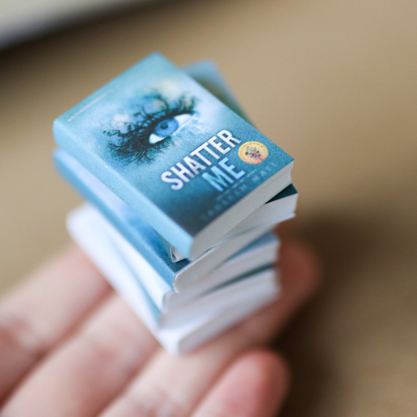 Handmade MINI Shatter Me Series Books (set of 6 mini books)