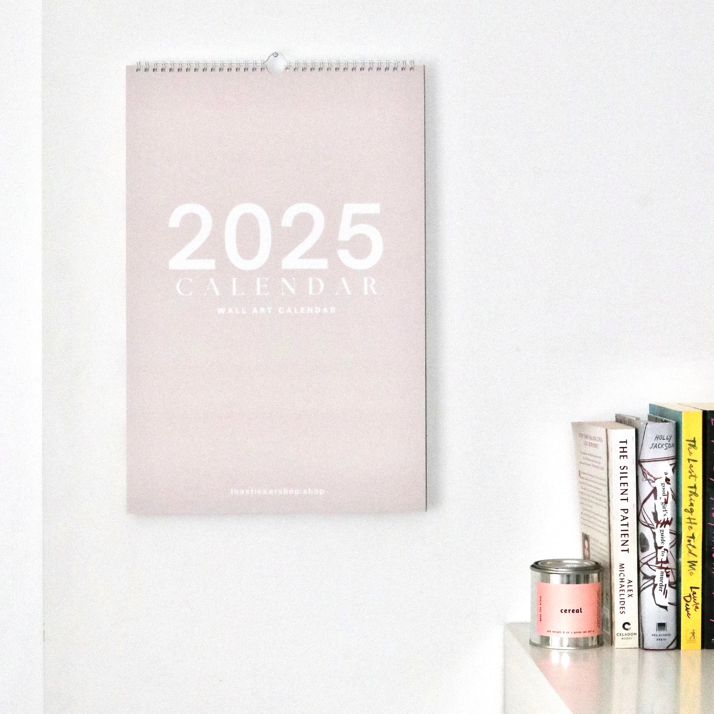 2025 Hanging Wall Art Calendar