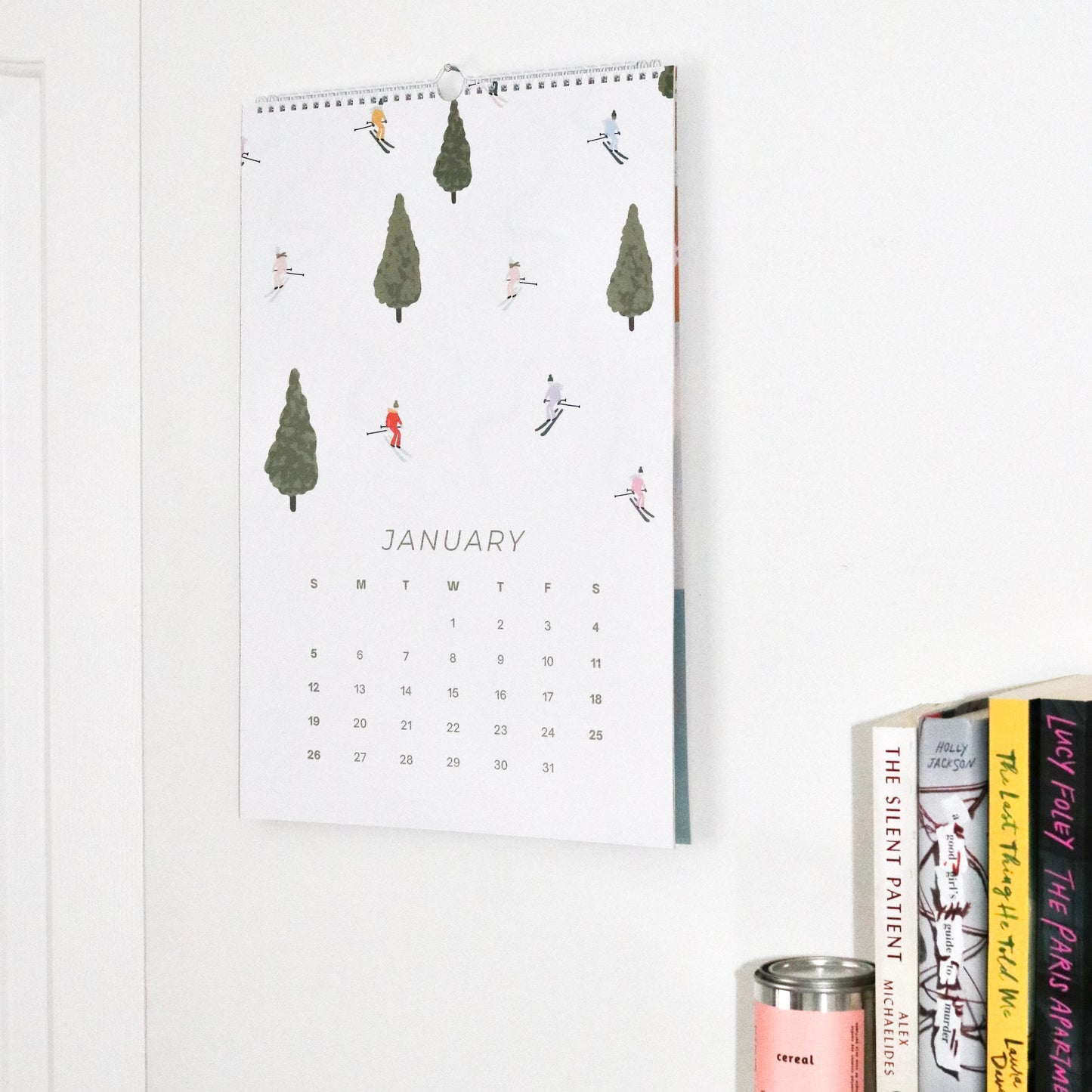 2025 Hanging Wall Art Calendar