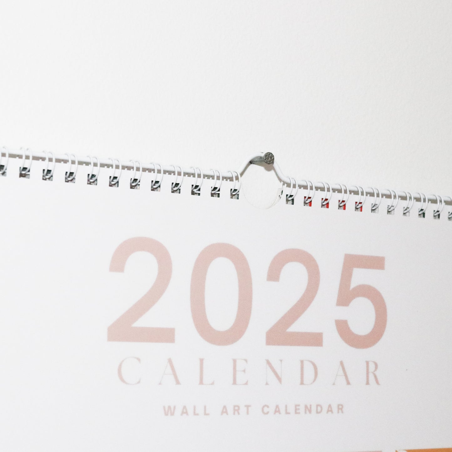 2025 Hanging Wall Art Calendar