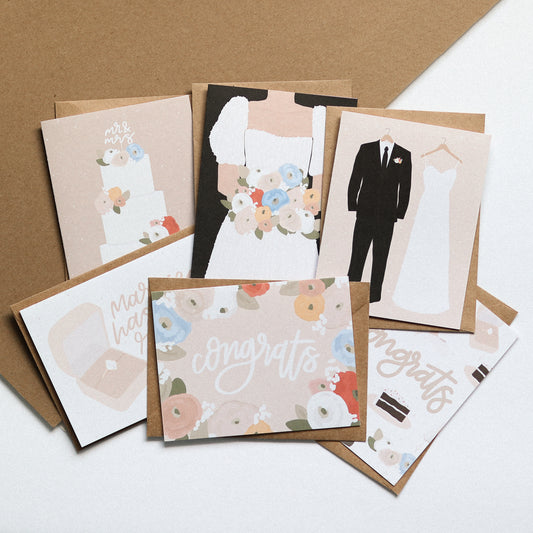 Wedding / Engagement Card Bundle