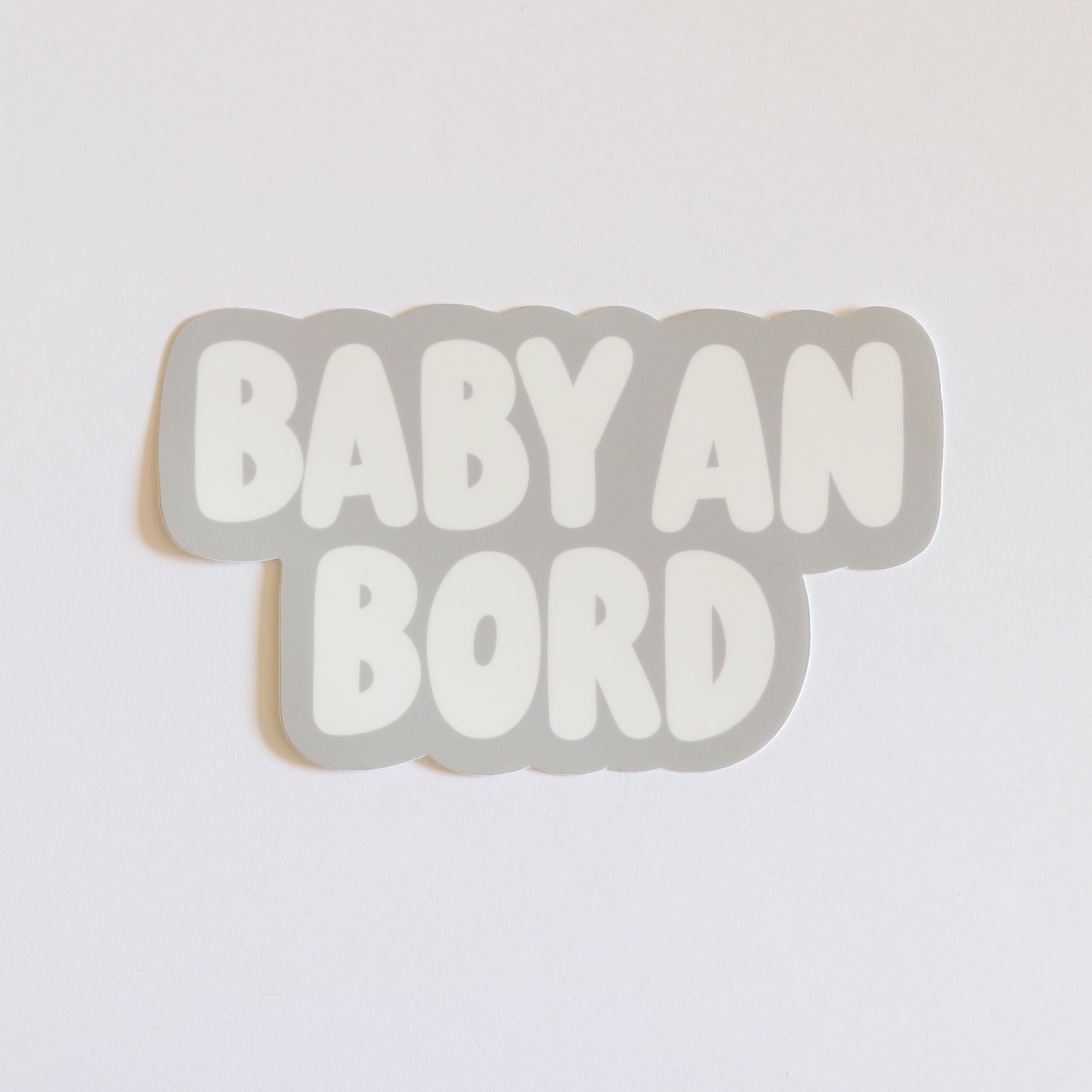 Baby an Bord (German Baby On Board Bumper Sticker)