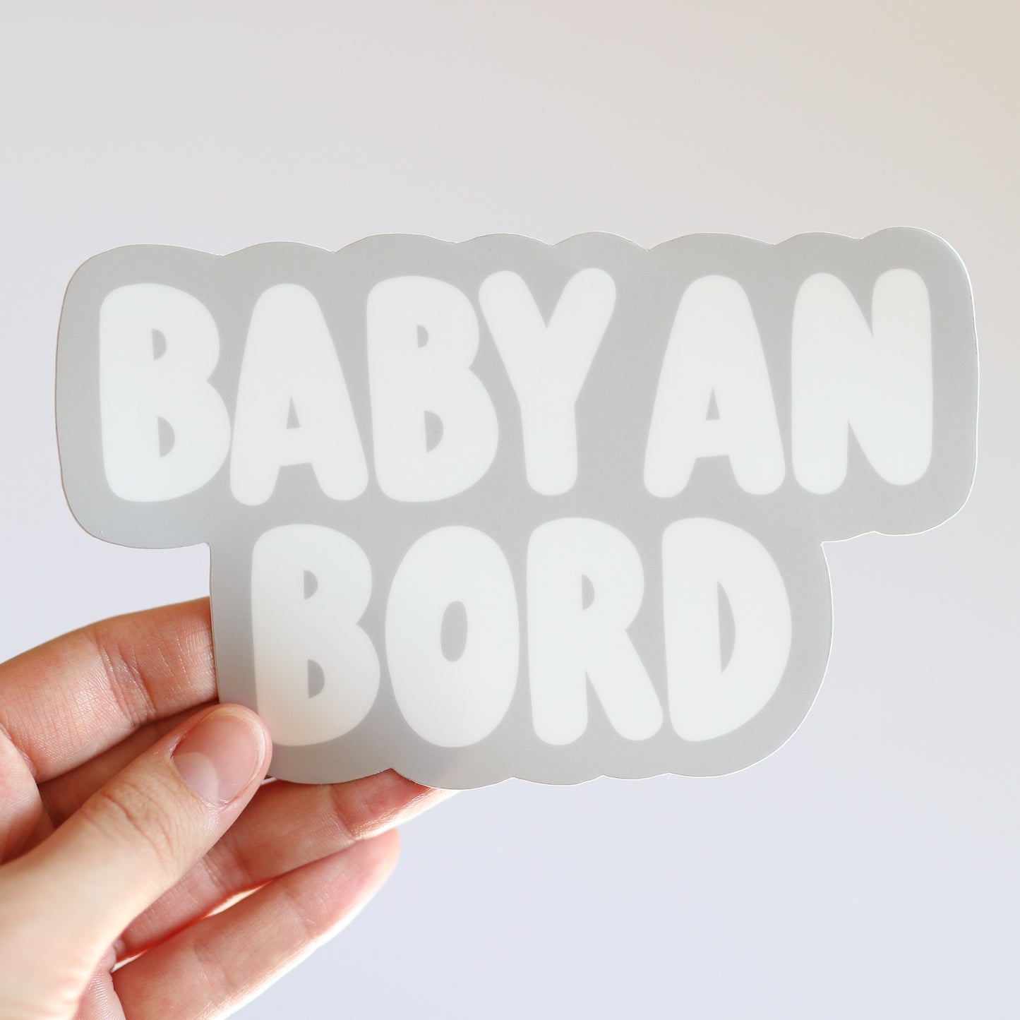 Baby an Bord (German Baby On Board Bumper Sticker)