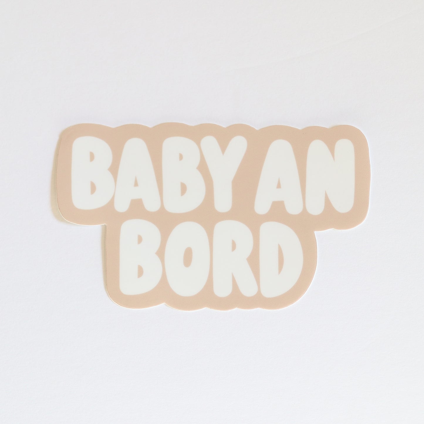 Baby an Bord (German Baby On Board Bumper Sticker)