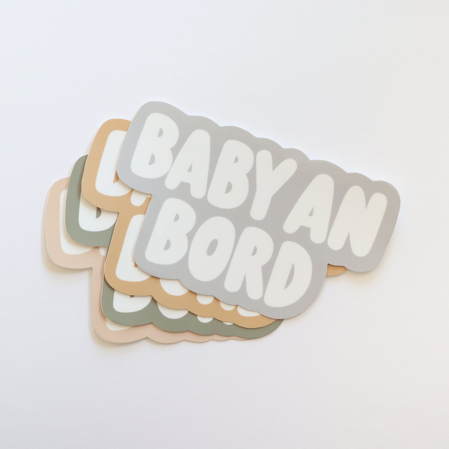 Baby an Bord (German Baby On Board Bumper Sticker)