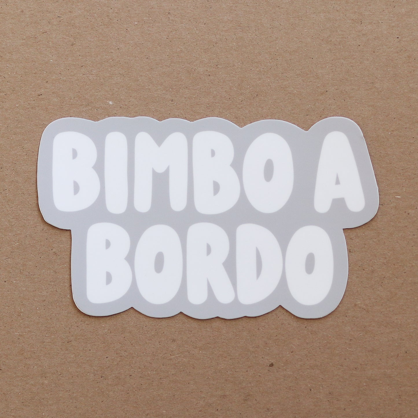 Bimbo a Bordo (Italian Baby On Board Bumper Sticker)