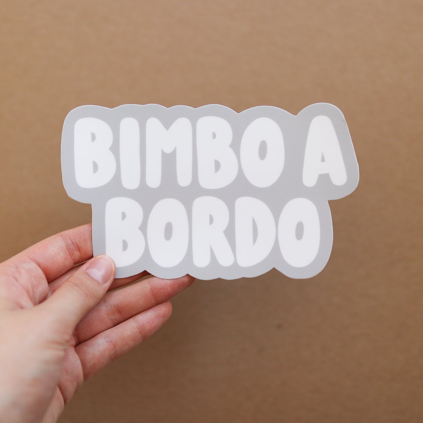 Bimbo a Bordo (Italian Baby On Board Bumper Sticker)