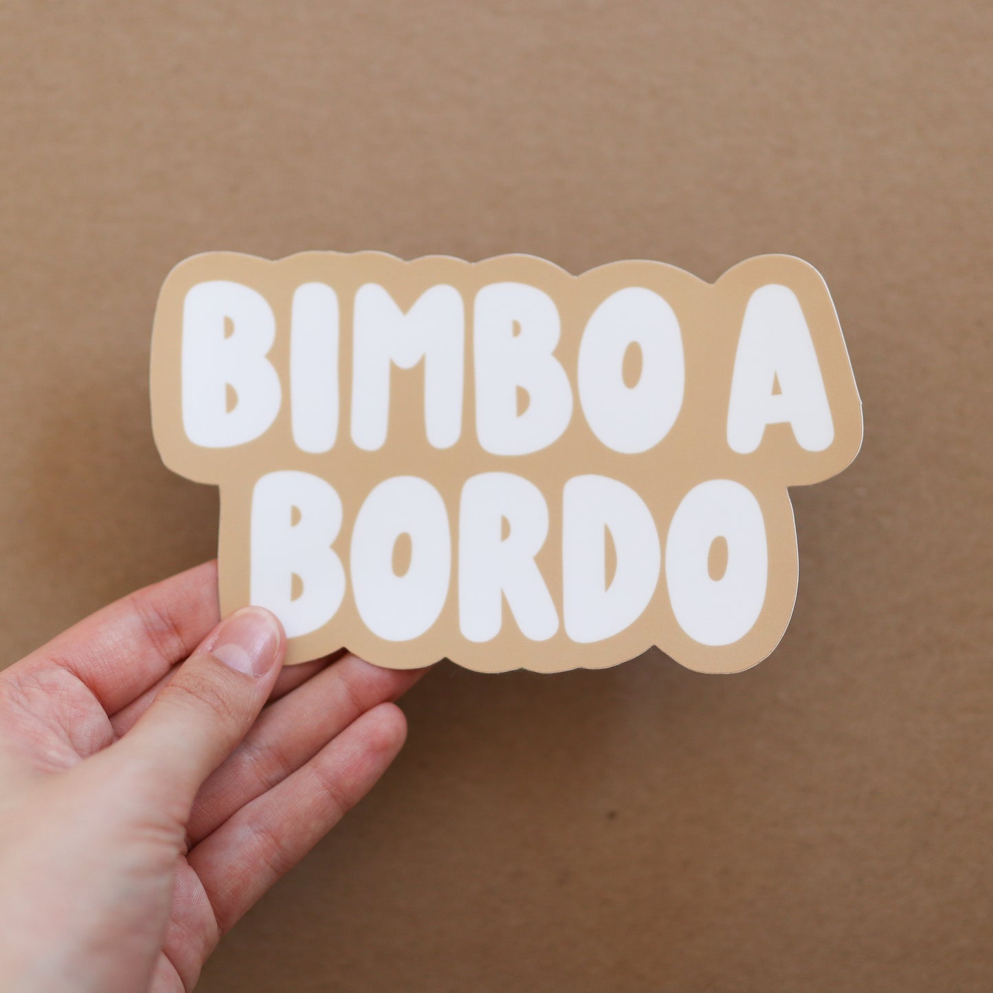 Bimbo a Bordo (Italian Baby On Board Bumper Sticker)