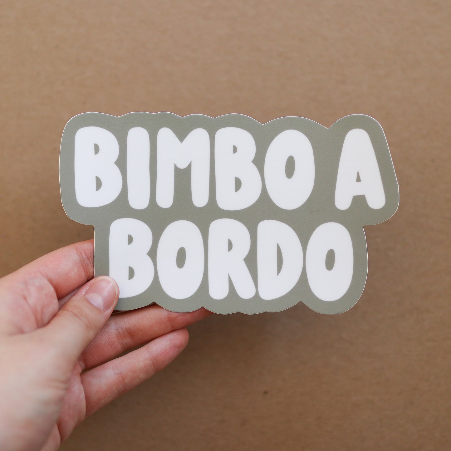 Bimbo a Bordo (Italian Baby On Board Bumper Sticker)