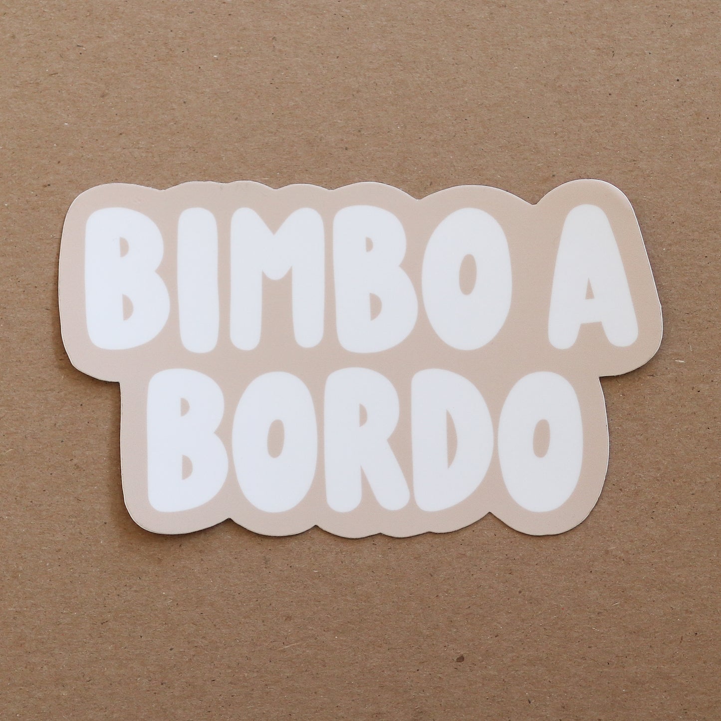 Bimbo a Bordo (Italian Baby On Board Bumper Sticker)