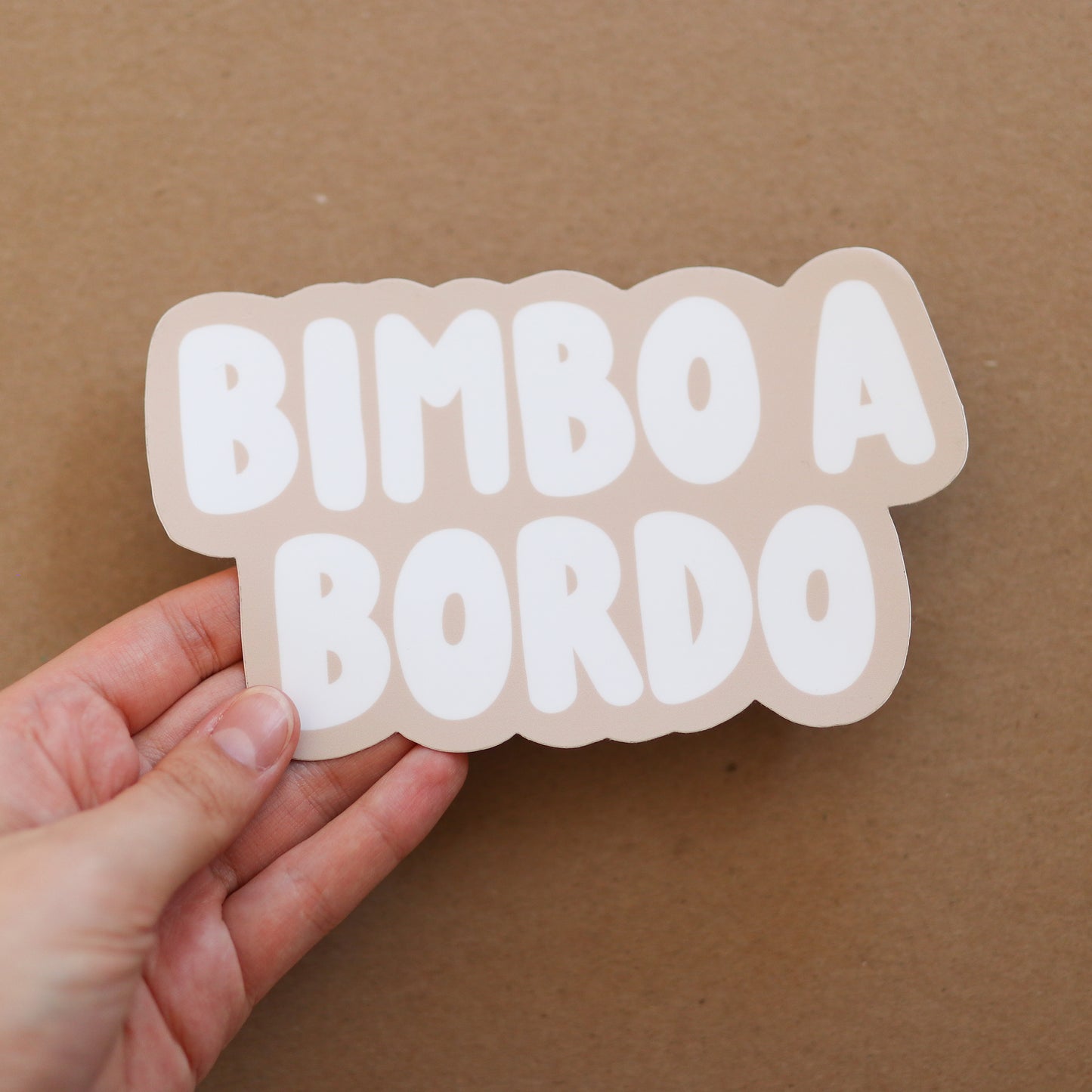 Bimbo a Bordo (Italian Baby On Board Bumper Sticker)